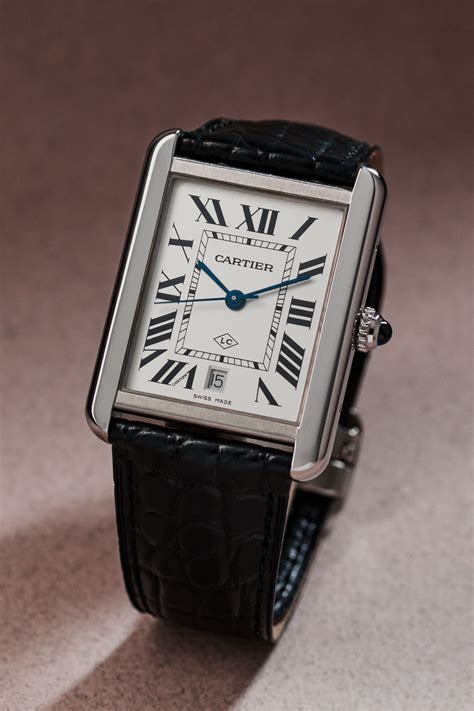 cartier tank solo 3800|cartier mini tank watch.